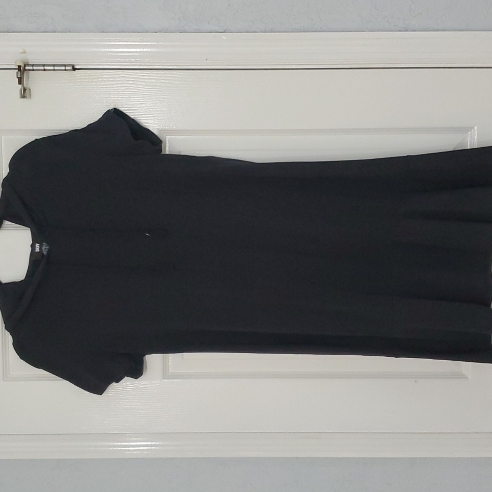 DKNY Blsck Hooded Dress